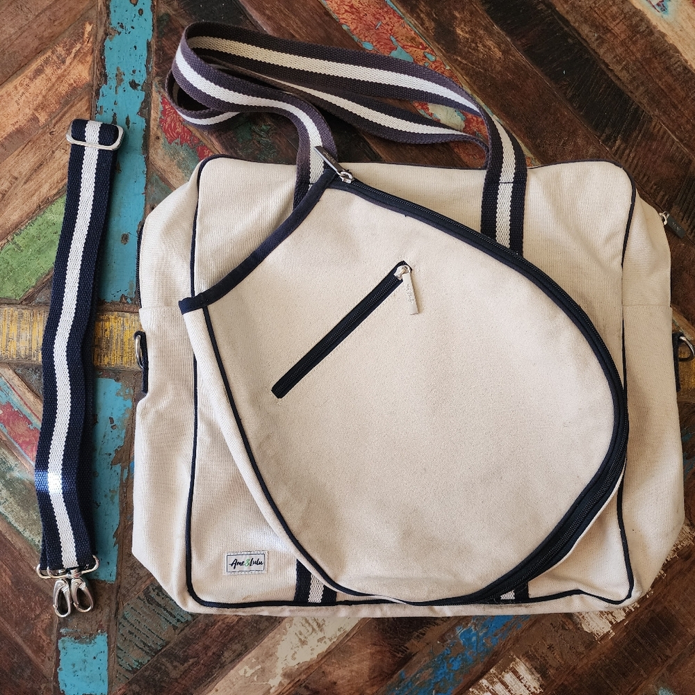 Ame & Lulu Canva Tennis Bag